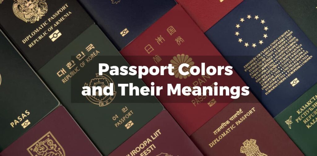 Passport Colours and Their Meanings