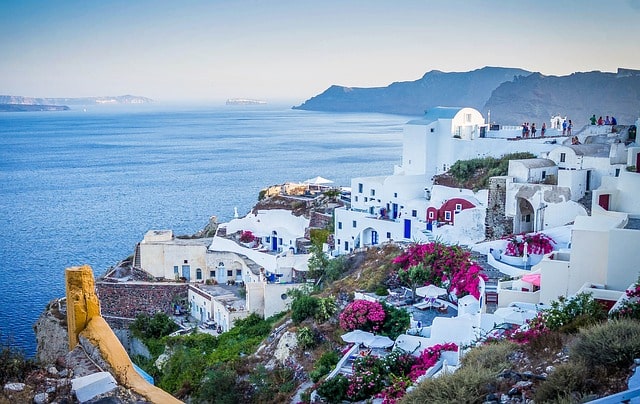 Santorini, Greece, Buildings